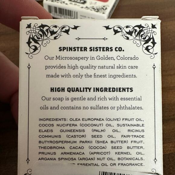 NIB 10-pk‎ Lot Spinster Sisters Co Moisturizing, Scent Variety Soap Bars  4.5 Oz - Picture 16 of 16